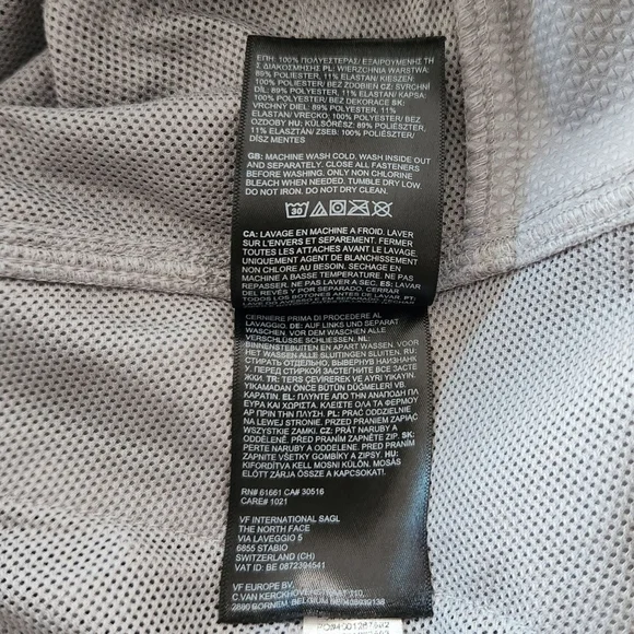 The North Face Men's Size 38 Meld Grey Rolling Sun FlashDry Shorts - Picture 12 of 13